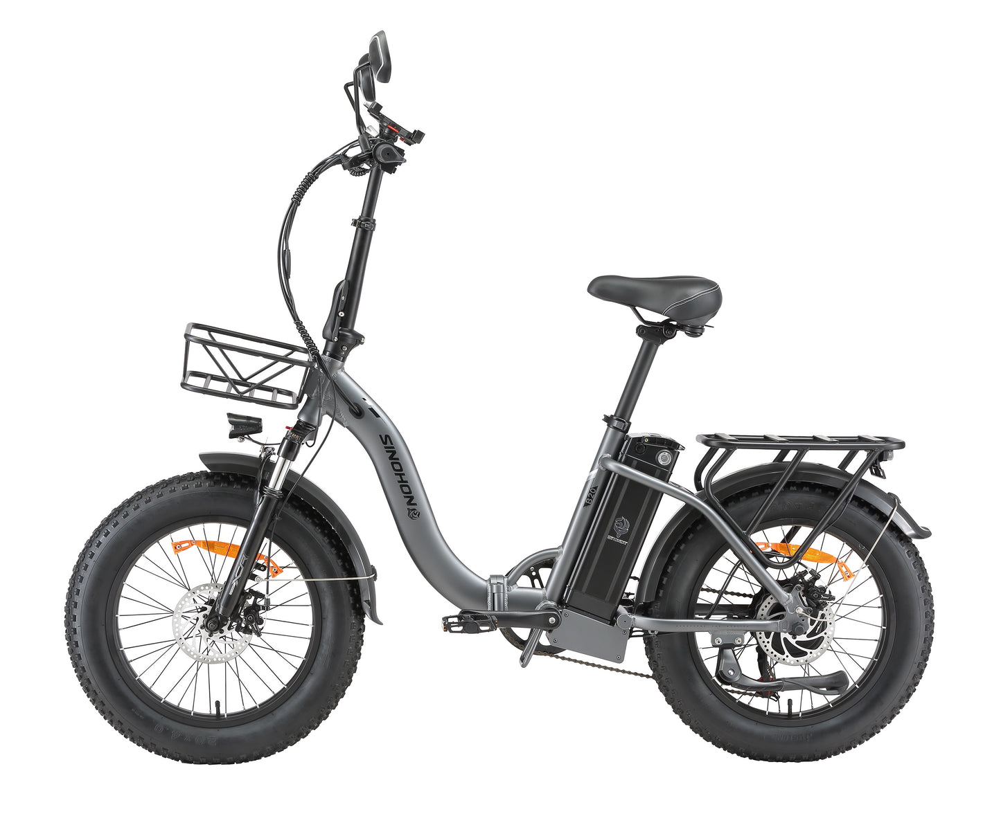 Ebike, 750W Motor, 48V15Ah Battery, 20 Inches, Maximum Speed 45KM