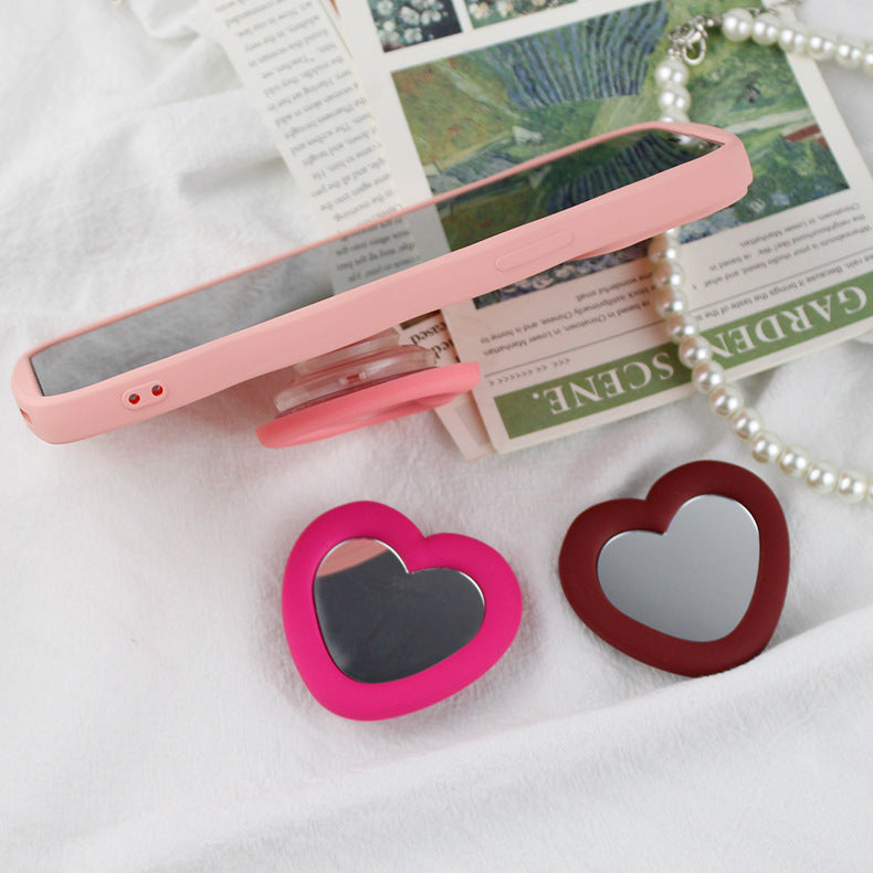 Love Silicone Mobile Phone Holder Portable