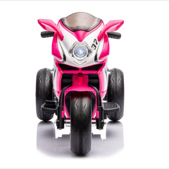 Moto électrique pour enfants de 3 à 4 ans, garçons et filles, avec démarreur à pédale