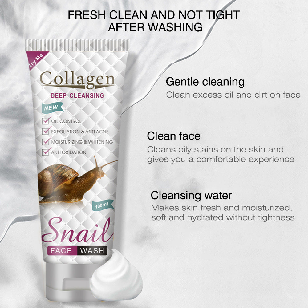 Collagen Snail Pore Cleansing Cleanser