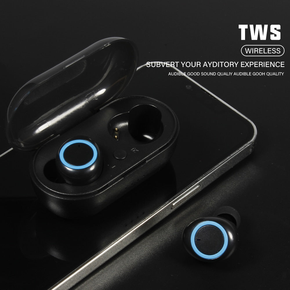 TWS Wireless Earphones 5.0 9D Bass