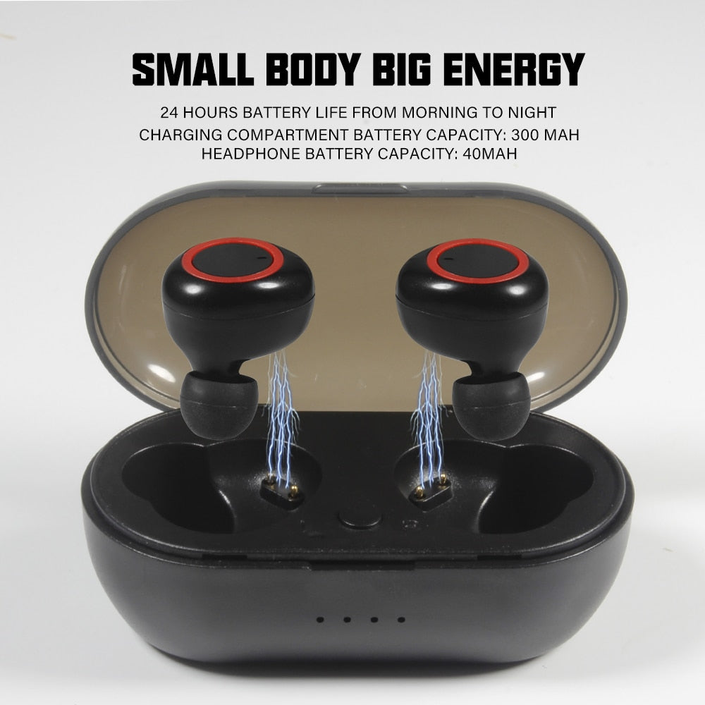 TWS Wireless Earphones 5.0 9D Bass