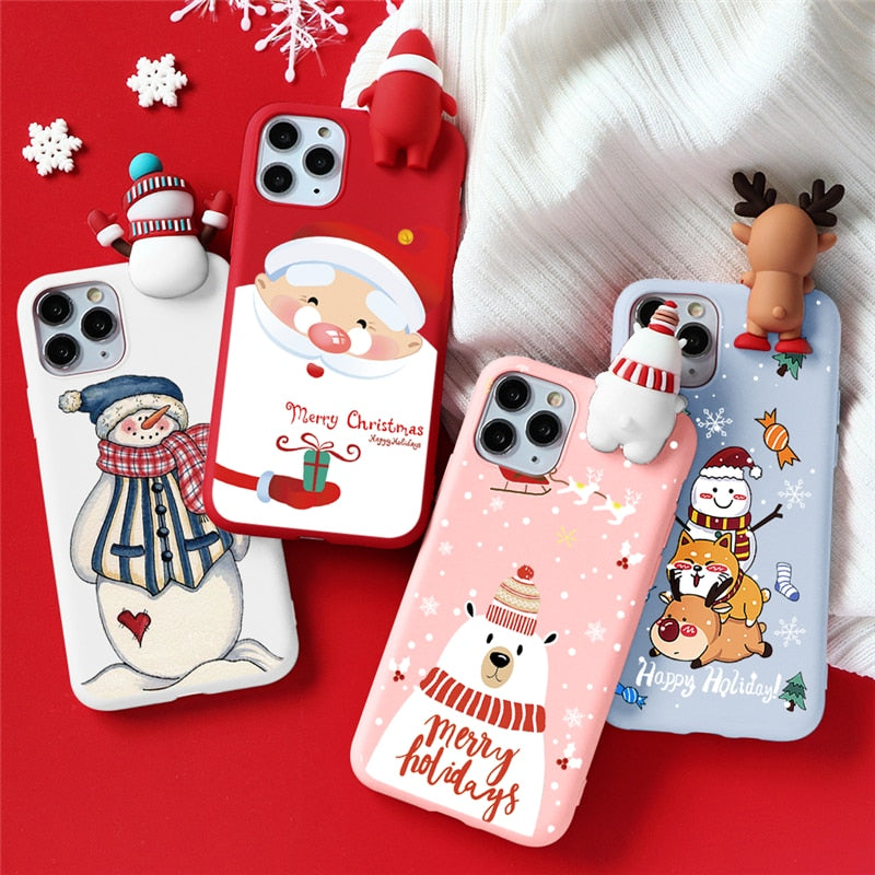 3D Doll Christmas Phone Case