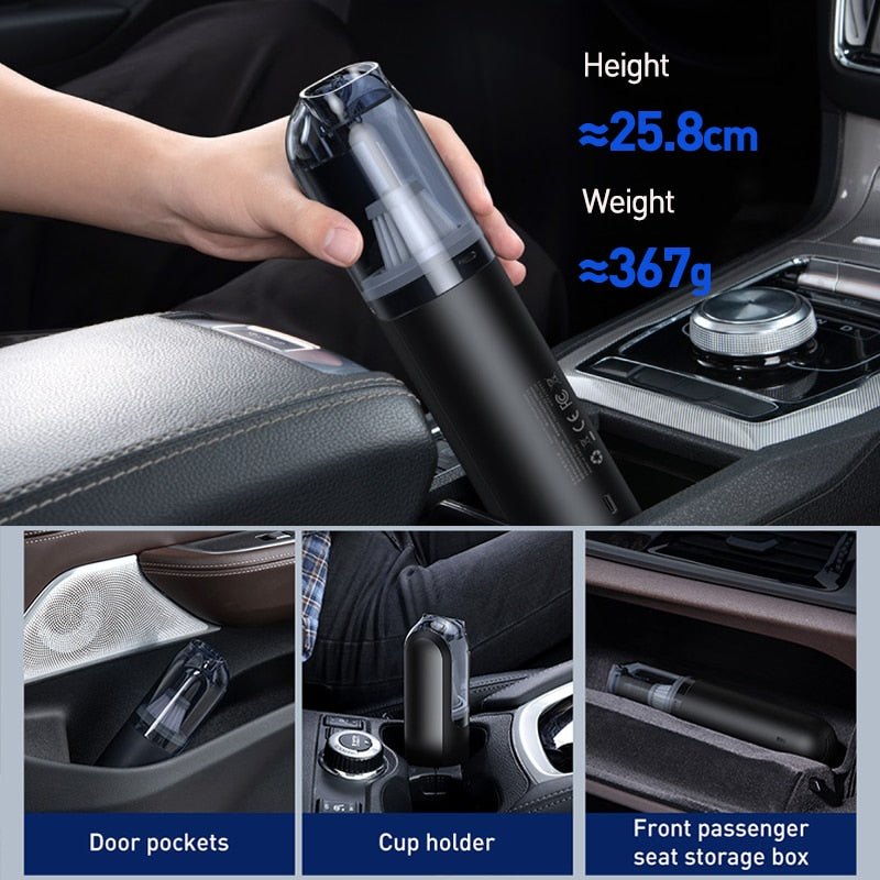 CUBEHEXA Wireless Car Vacuum Cleaner