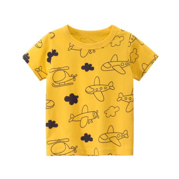 Cartoon Sommer Kinderkleidung Jungen Kurzarm T-Shirt Kinder Sweatshirt Kind Baumwolle Kleidung Jungen T-Shirts