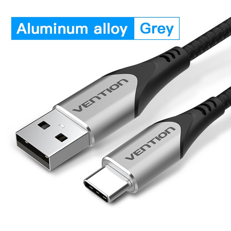 USB Type C Cable for Samsung S21 3A Fast USB Charging USB C Charger Date Wire for Xiaomi Redmi Note 8 Type-C Cabo Cable