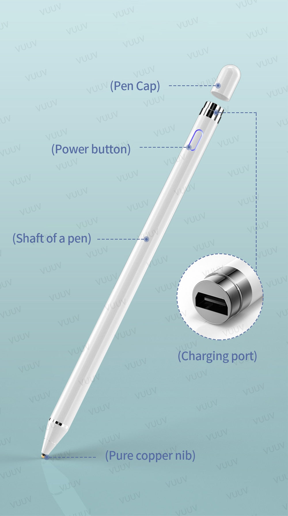 Stylet pour Apple tablette téléphone portable dessin stylet crayon pour téléphone tablette stylo Apple iPad crayon pour écran tactile Android