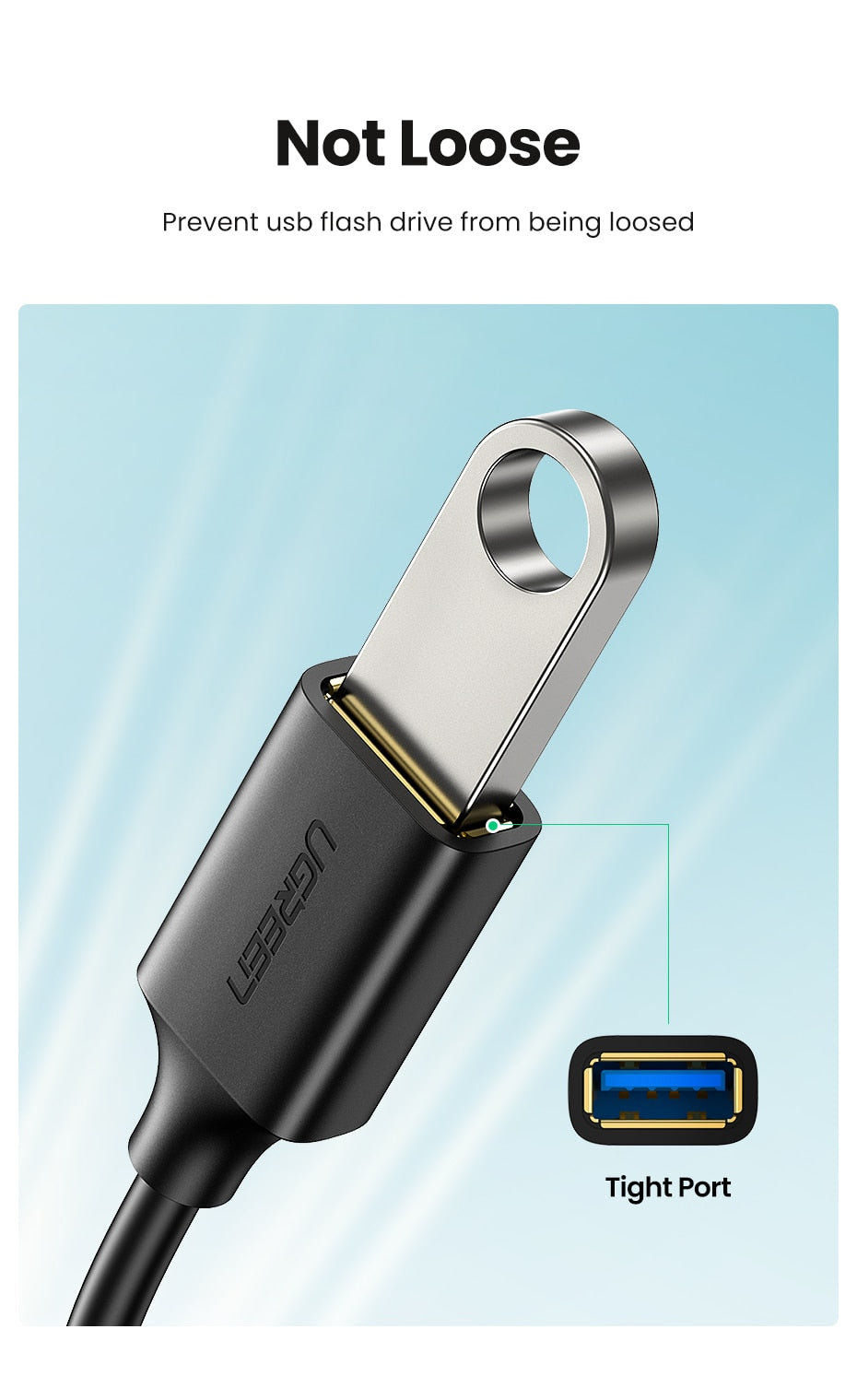 Ugreen USB C auf USB Adapter OTG Kabel USB Typ C Stecker auf USB 3.0 2.0 Buchse Kabeladapter für MacBook Pro Samsung Typ-C Adapter