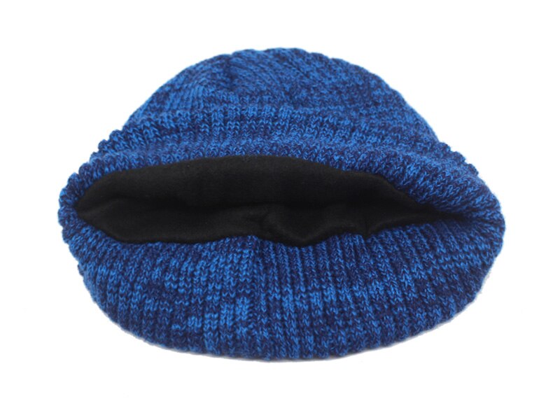 Skullies bonnets hommes hiver chapeau femmes tricoté chapeaux pour hommes casquette hiver Beanie chapeau Gorro épais chaud sans bord fourrure Bonnet