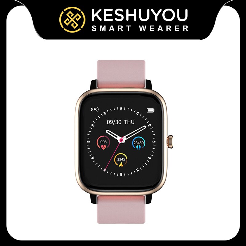 KESHUYOU K30 appel montre intelligente podomètre de fréquence cardiaque étanche hommes femmes montres caméra et musique pour amazfit Apple bracelet