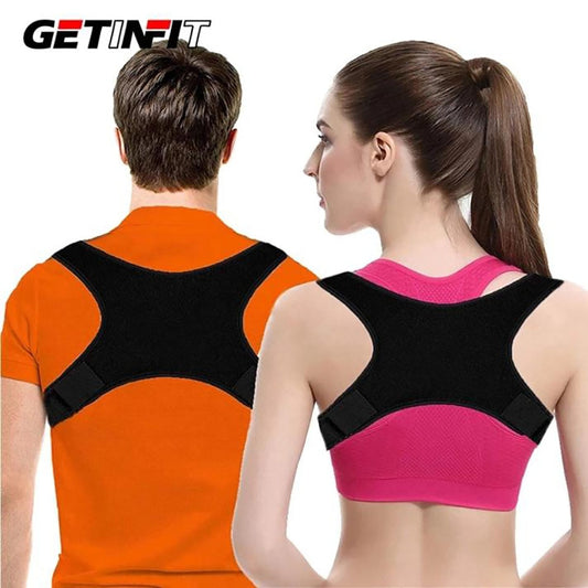 Adjustable Back Posture Corrector, Clavicle Back Shoulder Posture Correction, Back Support Belt