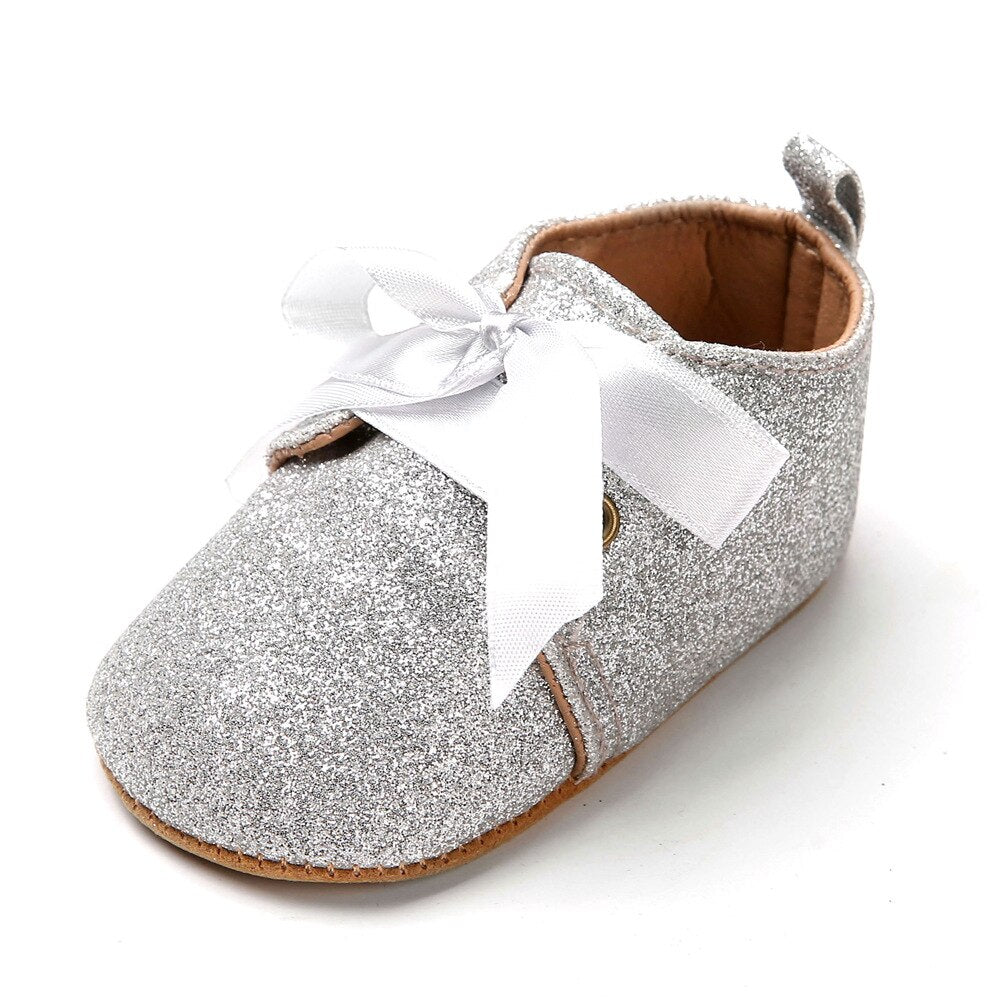 Nouveau-né bébé filles chaussures boucle en cuir premiers marcheurs grand arc été princesse chaussures fête mariage bébé fille chaussures