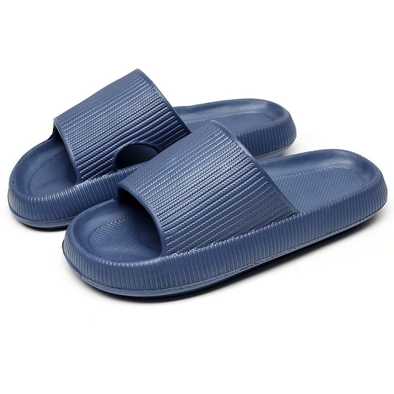 Women Thick Platform, Cloud Slippers, Summer, Beach Eva Soft Sole, Sandals Ladies Indoor, Bathroom Anti-slip Shoes