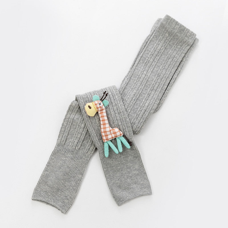 Frühlings-Herbst-nette Hirsch-Mädchen-Hosen-Qualitäts-Baumwollmädchen; Leggings Weiche Strickhose für Kinder Legging, 1 bis 8 Jahre