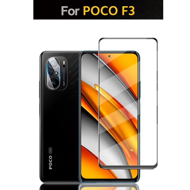 9D Protective Glass for Xiaomi Redmi Note 10 8 9 Pro 11 11s 9s 10s 5G Screen Protectors for Poco X3 Pro NFC F3 M3 M4 F4 Gt Glass