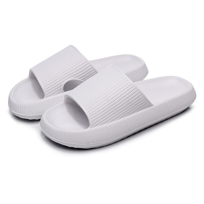 Women Thick Platform, Cloud Slippers, Summer, Beach Eva Soft Sole, Sandals Ladies Indoor, Bathroom Anti-slip Shoes