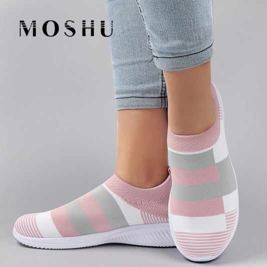 Fashion Sneakers, Women Summer Sneaker, Comfort Woman Shoes, Casual Vulcanized Trainers Soft Sports Shoes