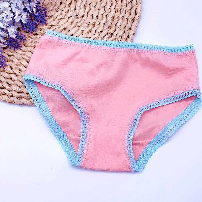 12pc/Lot  Baby Girls Underwear Cotton Panties Kids Short Briefs Children Underpants