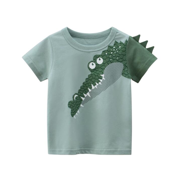 Dessin animé été vêtements pour enfants garçons T-shirt à manches courtes enfants sweat enfant coton vêtements garçons T-shirts