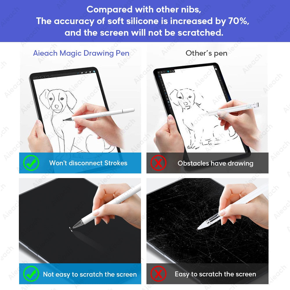 Stylo universel en métal pour Smartphone pour stylet Android IOS Lenovo Xiaomi Samsung tablette stylo dessin stylo tactile pour iPad iPhone stylet