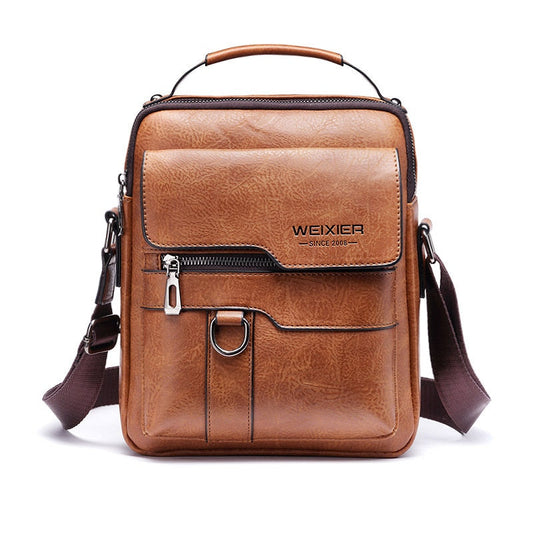 Umhängetasche für Herren, Umhängetaschen, Vintage-Handtaschen für Herren, Ledertasche mit großem Fassungsvermögen, Messenger-Taschen für Herren, Tragetasche