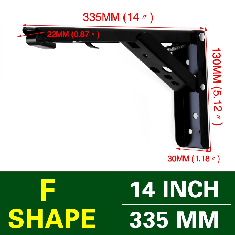 2 pièces Triangle Support d'angle pliant Support lourd réglable mural banc Table étagère Support matériel de meubles