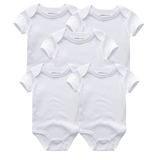 5PCS/Lot Baby Boys Clothes Unicorn Girls Clothing Bodysuits Baby Girls Clothes Newborn 100% Cotton Roupas de bebe