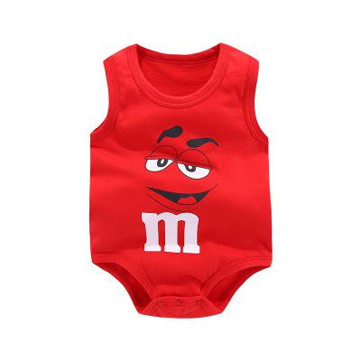 Nouveau-né bébé garçons filles dessin animé coton body infantile bébé sac pet sans manches gilet combinaison été mince pingouin pyjamas tenue