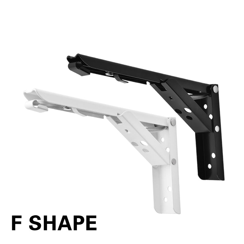 2PCS Triangle Folding Angle Bracket Heavy Support Adjustable Wall Mounted Bench Table Shelf Bracket Furniture Hardware