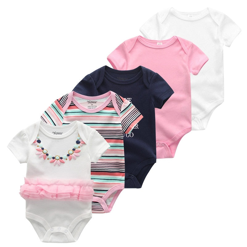 5 PCS/Lot bébé garçons vêtements licorne filles vêtements body bébé filles vêtements nouveau-né 100% coton Roupas de bebe