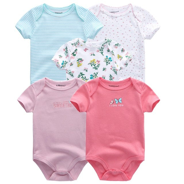 5 PCS/Lot bébé garçons vêtements licorne filles vêtements body bébé filles vêtements nouveau-né 100% coton Roupas de bebe