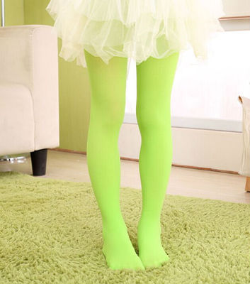 Été printemps couleur bonbon enfants collants Ballet danse collants pour filles bas enfants velours solide blanc collants