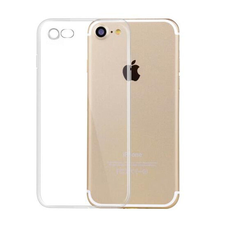 Coque de téléphone ultra mince pour iphone 14 Pro Max 11 12 13 6 6S 7 8 Plus 5 5S X Xs Max Xr SE 2020 SE3 Housse en silicone souple transparente