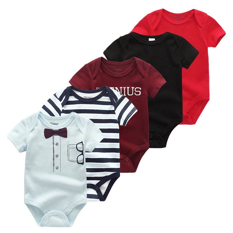 5 Teile/los Baby Jungen Kleidung Einhorn Mädchen Kleidung Bodys Baby Mädchen Kleidung Neugeborene 100% Baumwolle Roupas de bebe