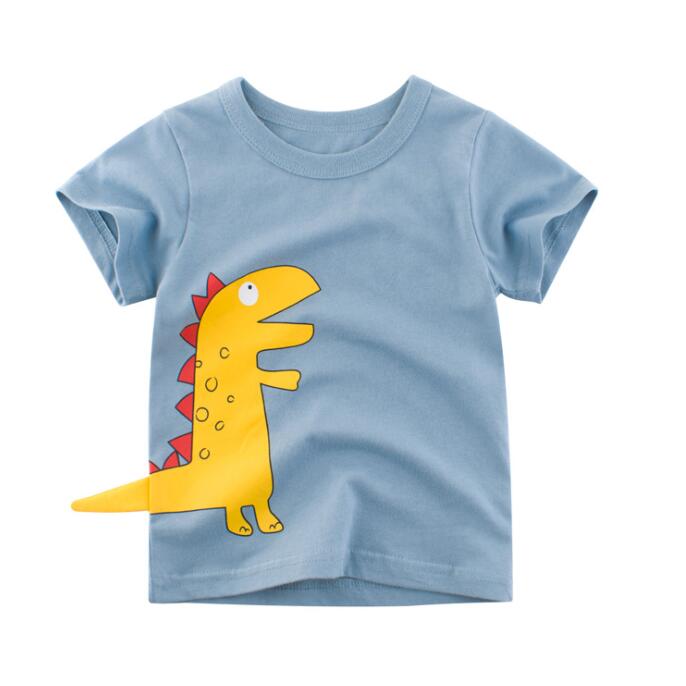 Dessin animé été vêtements pour enfants garçons T-shirt à manches courtes enfants sweat enfant coton vêtements garçons T-shirts