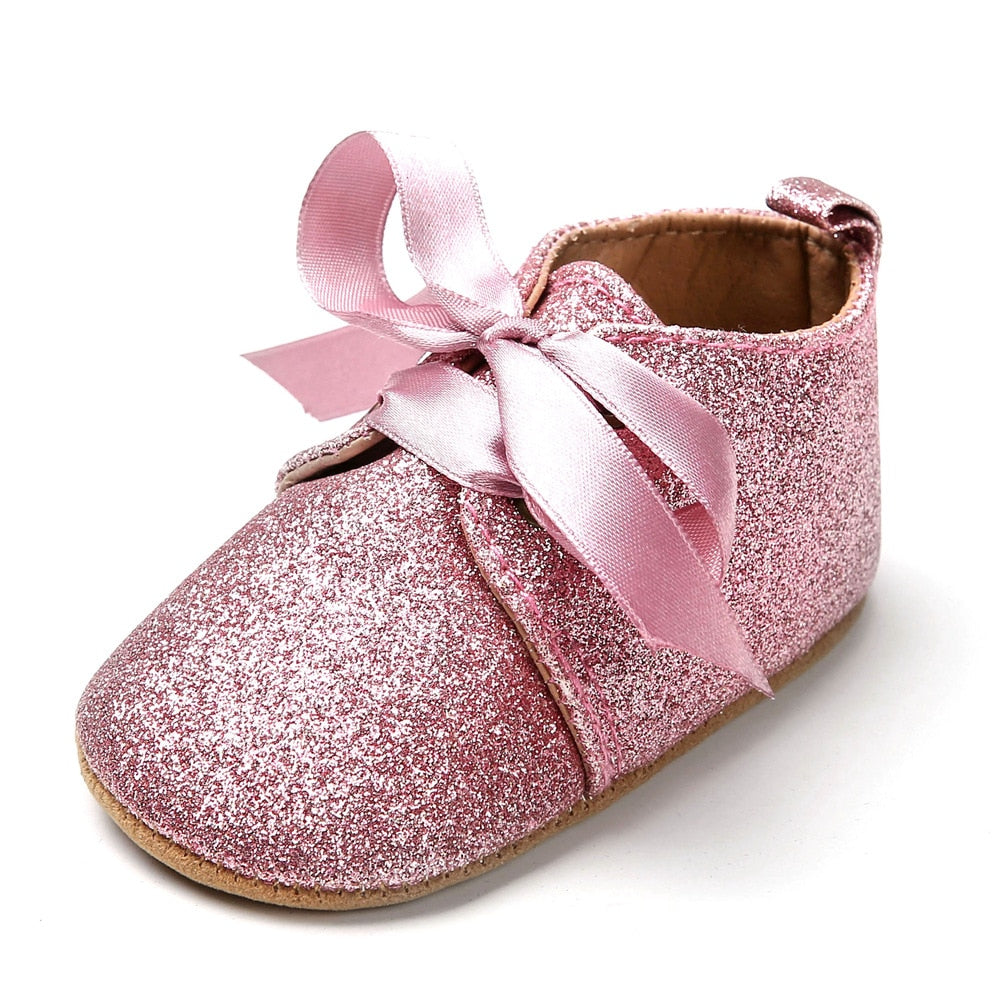 Nouveau-né bébé filles chaussures boucle en cuir premiers marcheurs grand arc été princesse chaussures fête mariage bébé fille chaussures