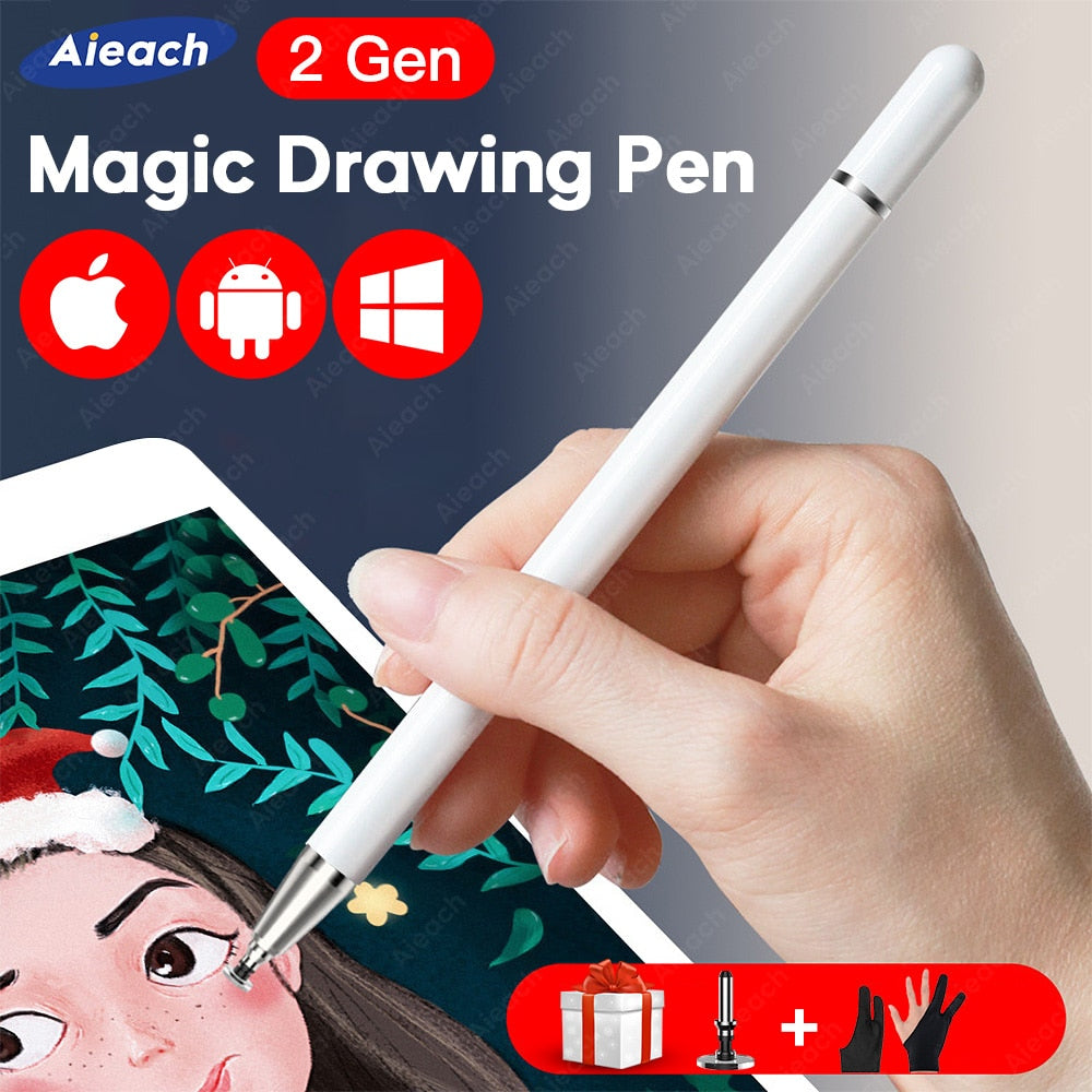 Stylo universel en métal pour Smartphone pour stylet Android IOS Lenovo Xiaomi Samsung tablette stylo dessin stylo tactile pour iPad iPhone stylet