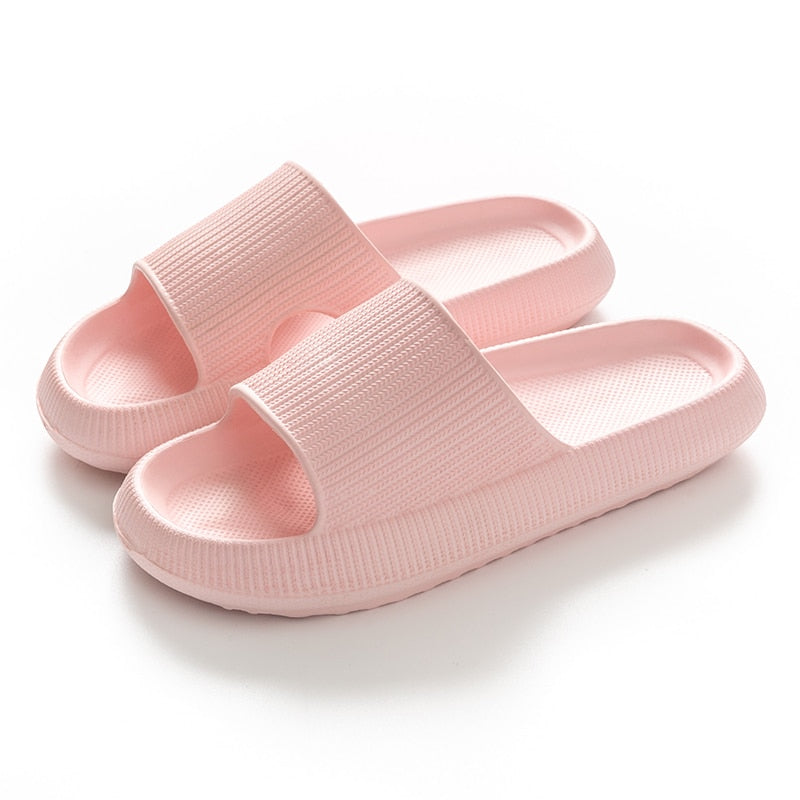 Women Thick Platform, Cloud Slippers, Summer, Beach Eva Soft Sole, Sandals Ladies Indoor, Bathroom Anti-slip Shoes