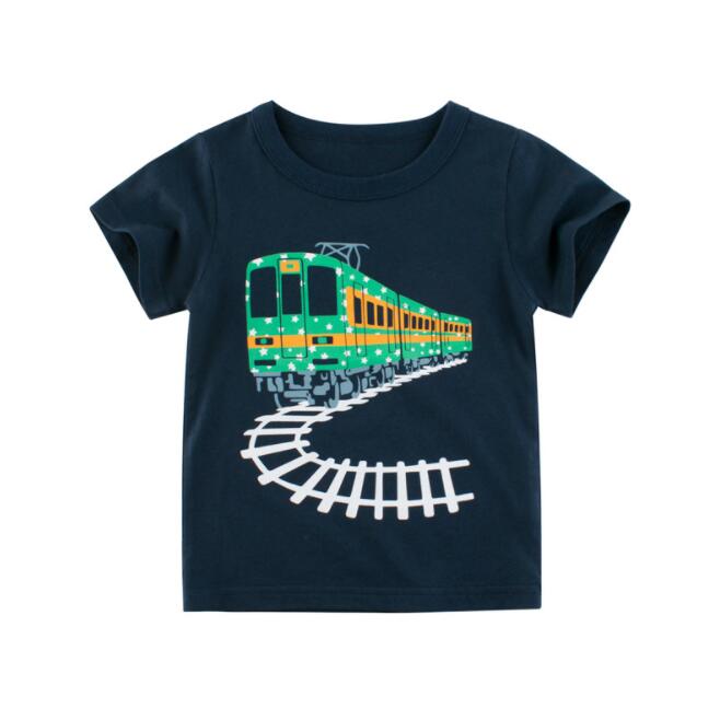 Dessin animé été vêtements pour enfants garçons T-shirt à manches courtes enfants sweat enfant coton vêtements garçons T-shirts