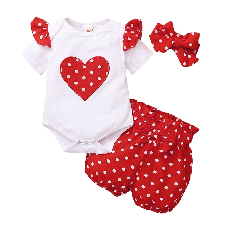 Printemps automne coton nouveau-né bébé fille vêtements 0-3 mois à pois unisexe infantile vêtements ensemble garçon 3 pièces vêtements avec chapeau