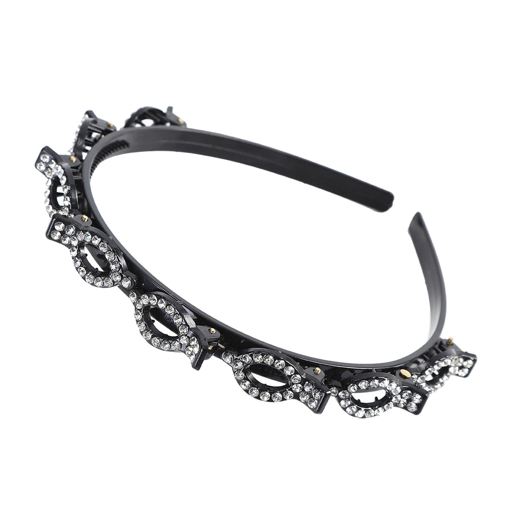 Unisex Alice Haarband Stirnband Männer Frauen Sport Haarband Hoop Metall Hoop Doppel Pony Frisur Haarnadel Haar Zubehör