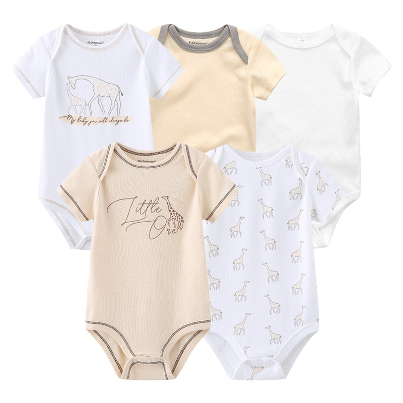 5 PCS/Lot bébé garçons vêtements licorne filles vêtements body bébé filles vêtements nouveau-né 100% coton Roupas de bebe