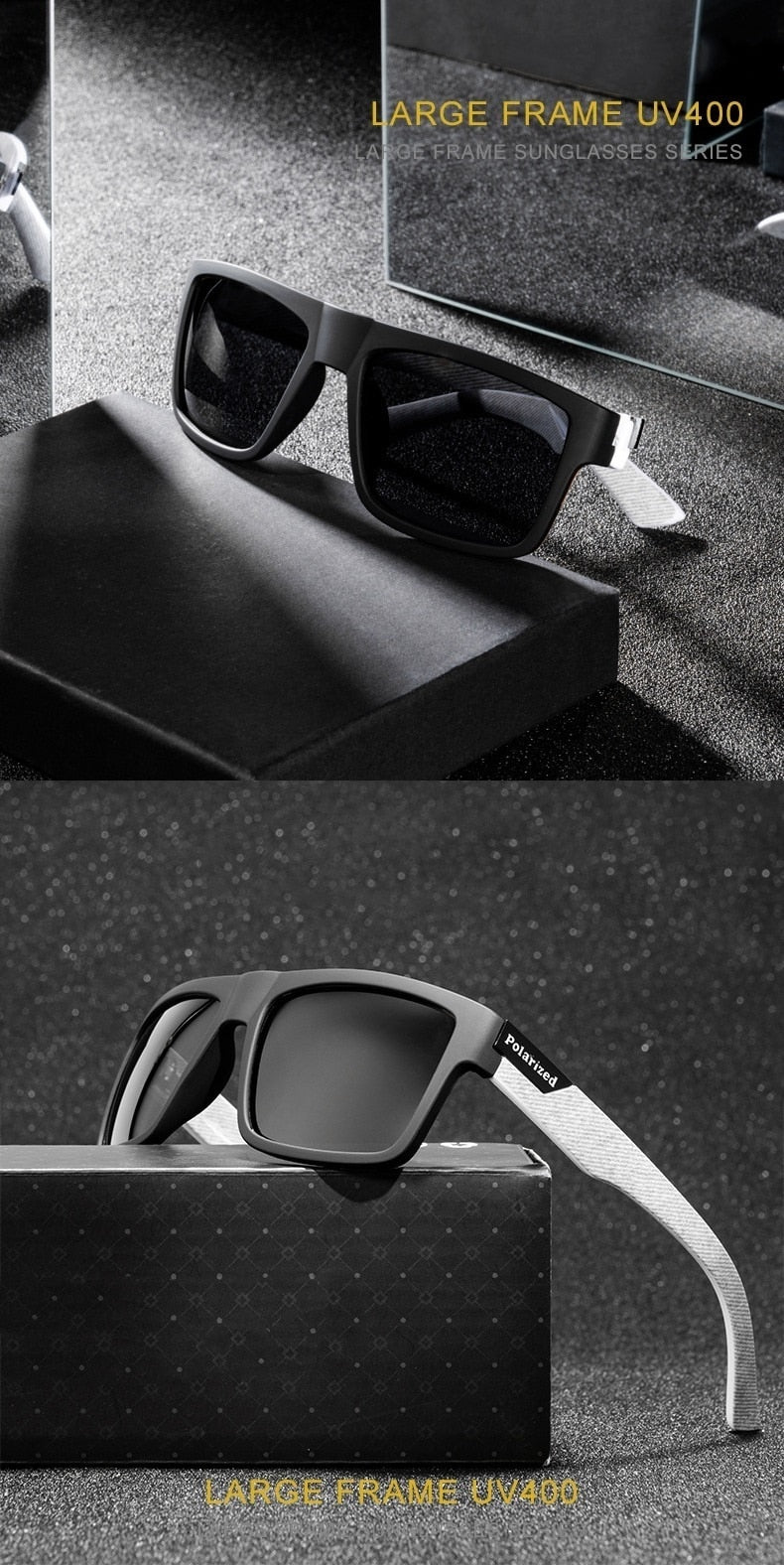 Polarized Sunglasses Luxury Brand Designer Vintage Sunglasses Fashionable Driving Sun Glasses Eyewear Eyepieces