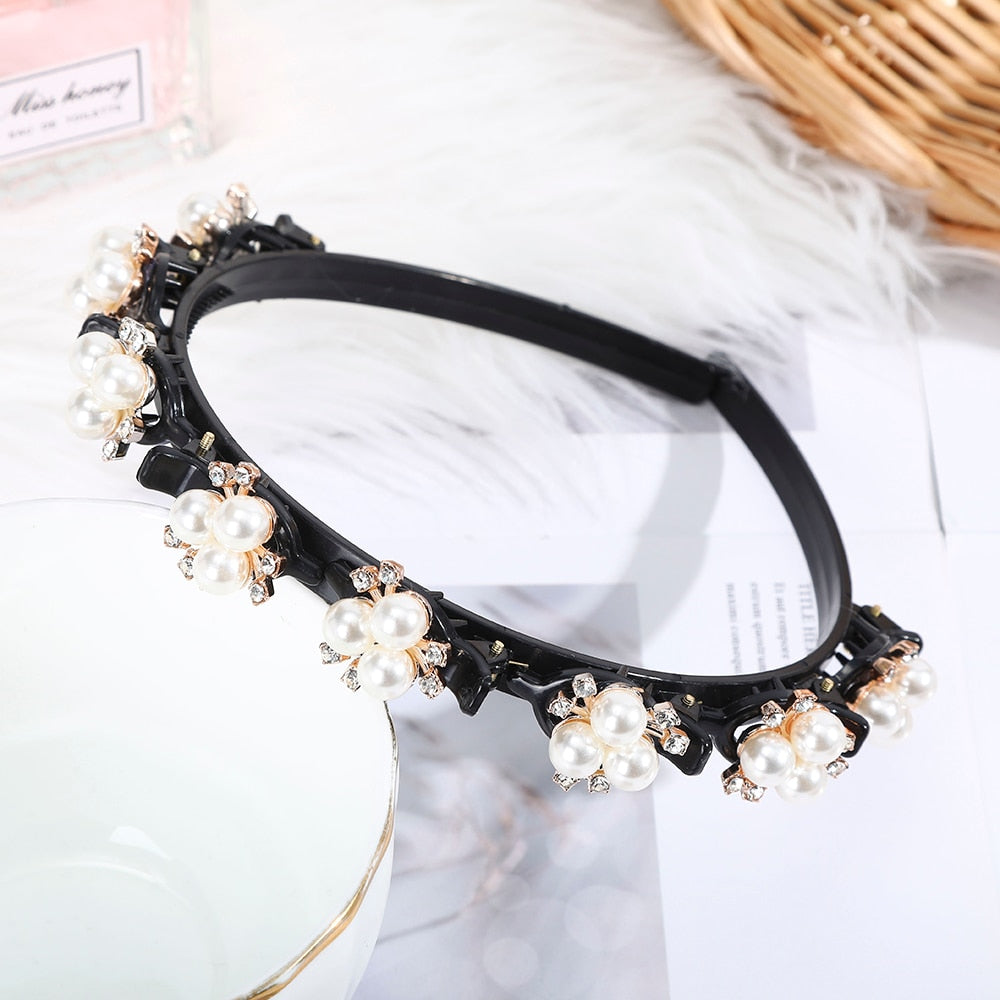 Unisex Alice Hairband Headband Men Women Sports Hair Band Hoop Metal Hoop Double Bangs Hairstyle Hairpin Hair Accessories