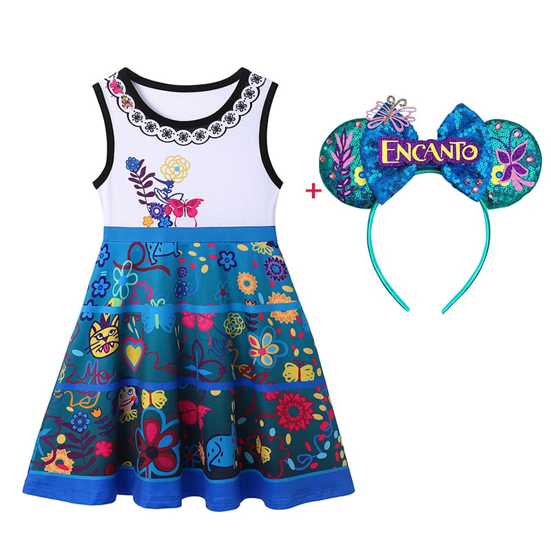 Sommer Baby Mädchen Freizeitkleid Blumen Kinder Kleinkind Minnie Maus Gänseblümchen Cartoon niedliche Prinzessin Kostüme für Mädchen rückenfreie Kleider