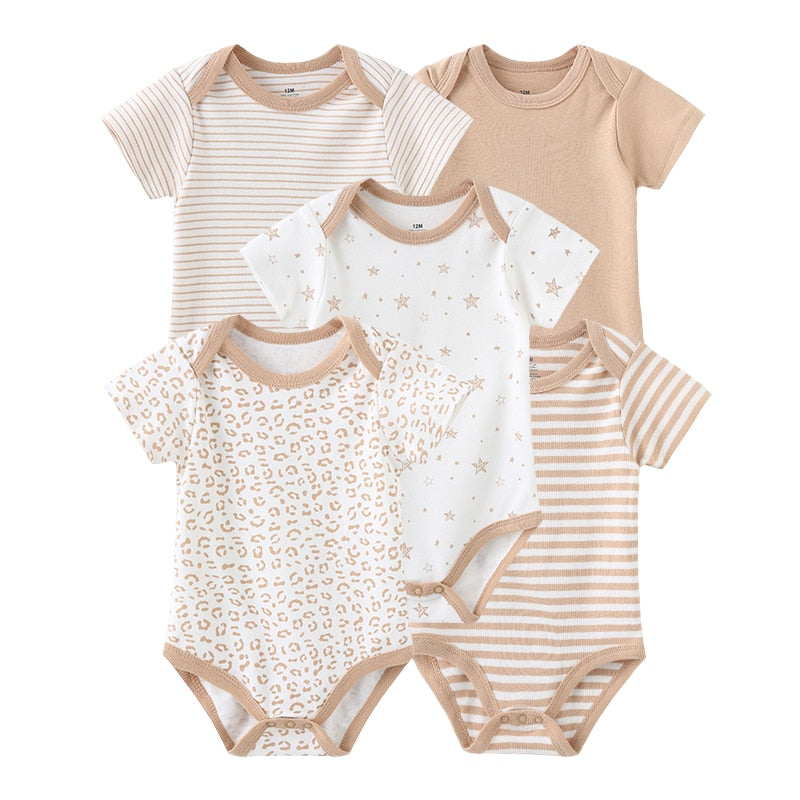 5 PCS/Lot bébé garçons vêtements licorne filles vêtements body bébé filles vêtements nouveau-né 100% coton Roupas de bebe