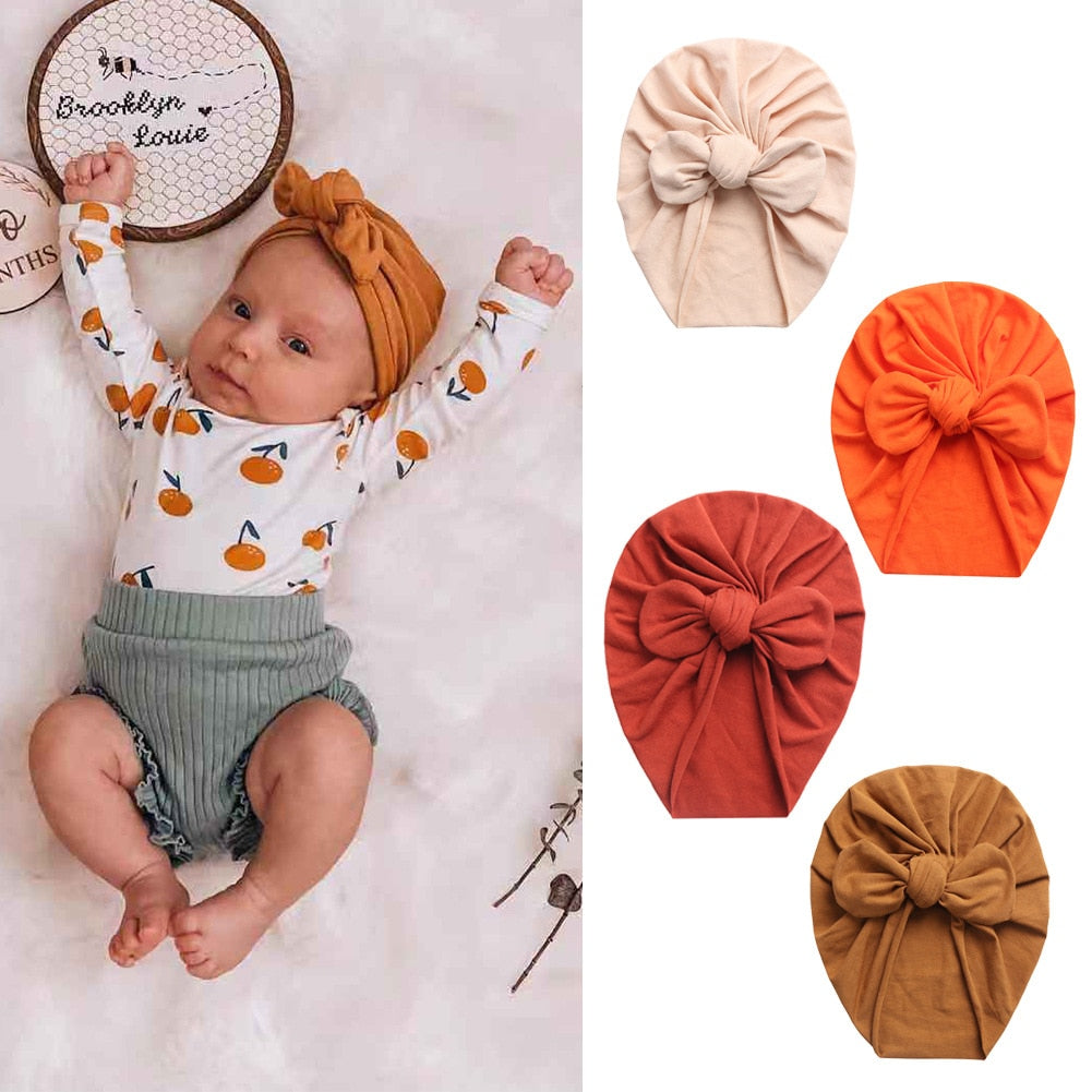 Warmer indischer Hut Baby Bandanas Turban Stirnband Mädchen Kinder Haarbänder Zubehör Headwrap Kopfschmuck