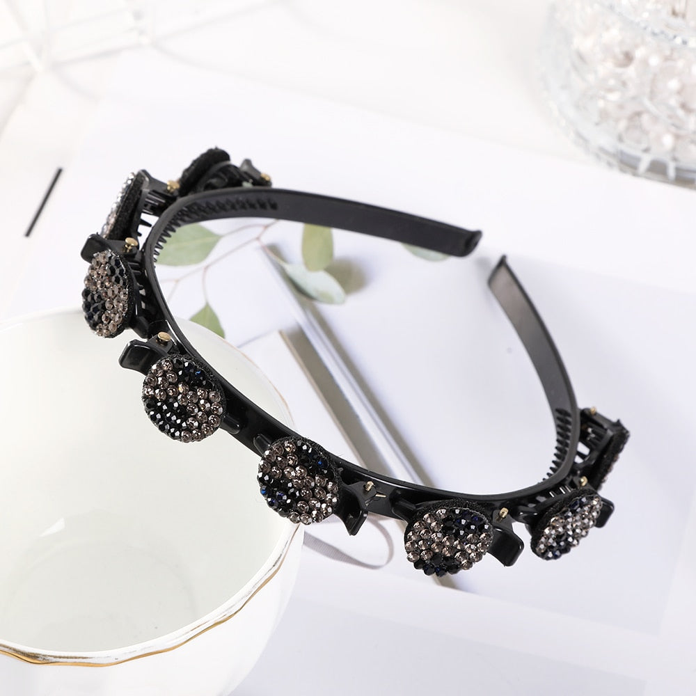 Unisex Alice Hairband Headband Men Women Sports Hair Band Hoop Metal Hoop Double Bangs Hairstyle Hairpin Hair Accessories