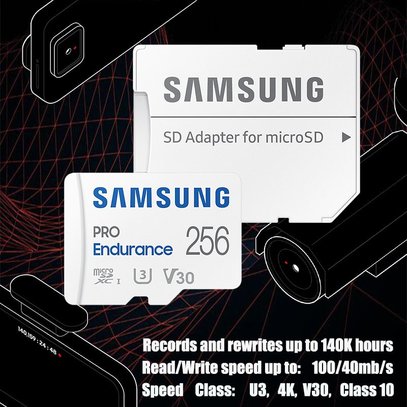 SAMSUNG EVO Plus Carte mémoire 32 Go/SDHC 64 Go/128 Go/256 Go/512 Go SDXC Micro SD/TF Cartes Flash MicroSD