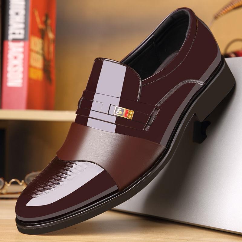 Mode-Business-Herrenschuhe Oxfords Schuhe Hochwertige Lederschuhe, Herren-Loafer